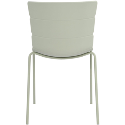 Core Products Bali Set of 2 Light Green Plastic Kitchen Chair - Wilko - thumbnail 7
