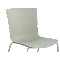 Core Products Bali Set of 2 Light Green Plastic Kitchen Chair - Wilko - thumbnail 4