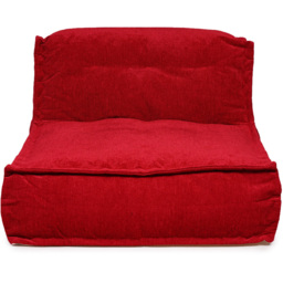 Kaikoo Ruby Hand Quilt Lounger - Size: Single - Red - Wilko - thumbnail 4