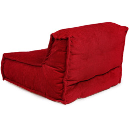 Kaikoo Ruby Hand Quilt Lounger - Size: Single - Red - Wilko - thumbnail 6