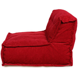 Kaikoo Ruby Hand Quilt Lounger - Size: Single - Red - Wilko - thumbnail 5