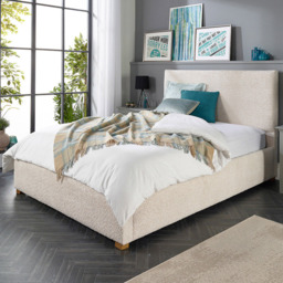 Aspire Single Cream Boucle Upholstered Garland Ottoman Bed Frame - Aspire Beds - Wilko - thumbnail 6