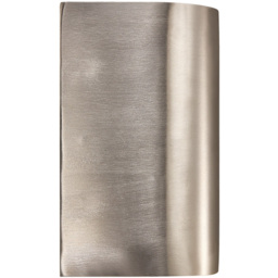 Nordlux Canto Maxi 2 Stainless Steel Wall Light - Size: 17 x 8.7 x 17cm - Silver - Wilko - thumbnail 4