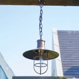 Luxform Caledon Bronze Solar Hanging Light - Size: 26.7 x 26.7 x 91.5cm - Brown - Wilko - thumbnail 3