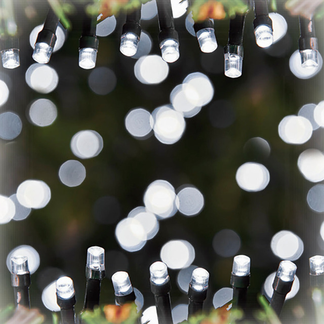noel 200 Ice White LED Icicle Lights - Wilko - image 1