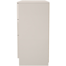 Crowndale Milan 6 Drawer Kashmir Gloss and Kashmir Wide Chest of Drawers Ready Assembled - Kashmir Gloss & Kashmir - Wilko - thumbnail 7