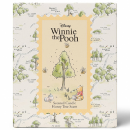 Disney Winnie The Pooh Honey Tree Scented Candle 213g - Size: 12.1 x 9.1 x 9.4cm - Green and White - Wilko - thumbnail 4
