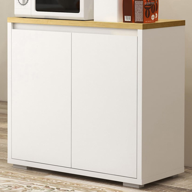 Portland 2 Door White Sideboard - Wilko - image 1