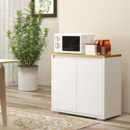 Portland 2 Door White Sideboard - Wilko - thumbnail 5