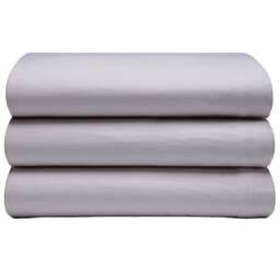 Serene King Size Heather Brushed Cotton Flat Bed Sheet - Purple - Wilko - thumbnail 1