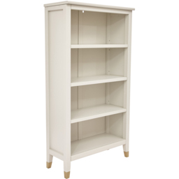 Palazzi 4 Shelves White Bookcase - Size: 4 Shelf - Wilko - thumbnail 3