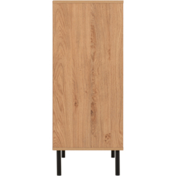 Seconique Leon 5 Drawer Medium Oak Effect Chest of Drawers - Brown - Wilko - thumbnail 6