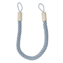 Rope Curtain Tie Back - Teal - Wilko - thumbnail 1