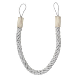 Rope Curtain Tie Back - Teal - Wilko - thumbnail 3