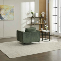 Brooklyn Moss Green Accent Chair - Size: Single - Wilko - thumbnail 5