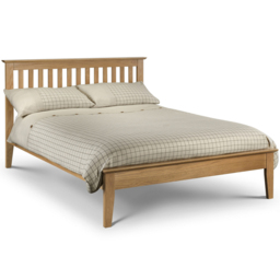 Julian Bowen Salerno King Oak Shaker Bed - Wood - Wilko - thumbnail 3
