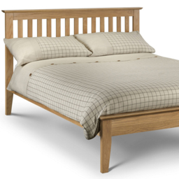 Julian Bowen Salerno King Oak Shaker Bed - Wood - Wilko - thumbnail 4