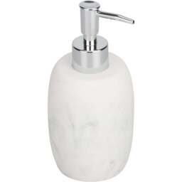 Treviso Soap Dispenser - White - Size: 8 x 8 x 17.5 cm - Wilko - thumbnail 1