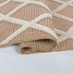 Desire Rugs Harper Cream Aztec Rug 50 x 80cm - Wilko - thumbnail 4