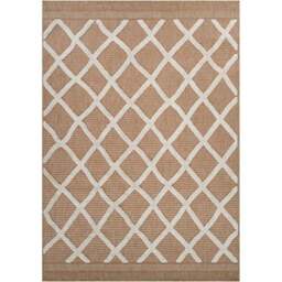 Desire Rugs Harper Cream Aztec Rug 50 x 80cm - Wilko - thumbnail 1
