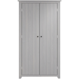 Havana 2 Door Grey Wardrobe - LPD Home - Wilko - thumbnail 3