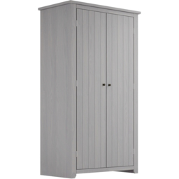 Havana 2 Door Grey Wardrobe - LPD Home - Wilko - thumbnail 4