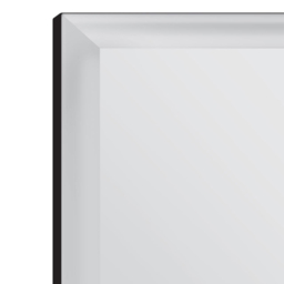 Single Bevelled Venetian Wall Mirror 174 x 85cm - Black - MirrorOutlet - Wilko - thumbnail 7