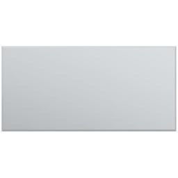 Single Bevelled Venetian Wall Mirror 174 x 85cm - Black - MirrorOutlet - Wilko - thumbnail 5