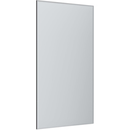 Single Bevelled Venetian Wall Mirror 174 x 85cm - Black - MirrorOutlet - Wilko - thumbnail 4
