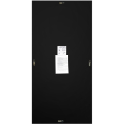 Single Bevelled Venetian Wall Mirror 174 x 85cm - Black - MirrorOutlet - Wilko - thumbnail 6