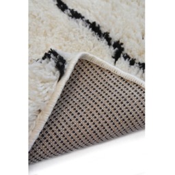 Homemaker Multicolour Zig-Zag Snug Shaggy Rug 100cm - Size: 100 x 100cm - Wilko - thumbnail 4