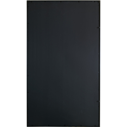 MirrorOutlet The Genestra Black Modern Window Garden Wall Mirror 200 x 120cm - Size: 200 x 120 x 3cm - Wilko - thumbnail 5