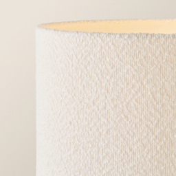 ValueLights Marissa Reni Cream Boucle Shade and Gold Ball LED Floor Lamp - Size: 145 x 45 x 45cm - Wilko - thumbnail 4