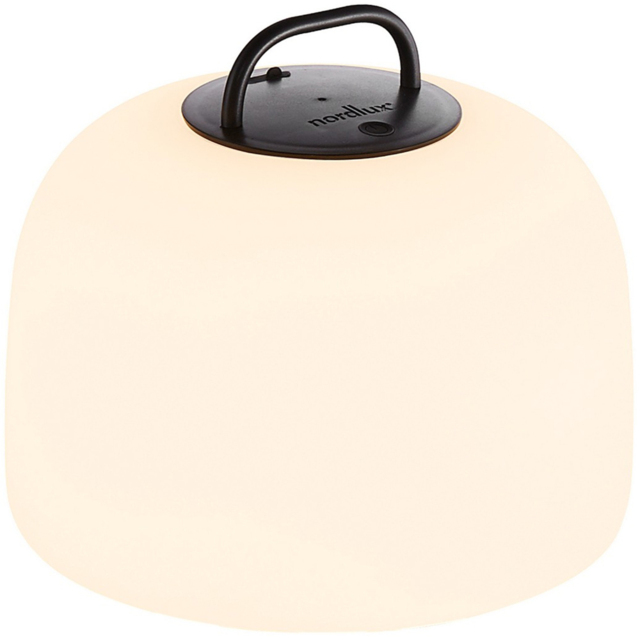 Nordlux Kettle To Go 22 Black and White Battery Light - Size: 19.6 x 22 x 19.6cm - Wilko - image 1
