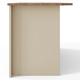 GFW Lancaster 2 Drawer Cream Corner TV Unit - Size: 45 x 95 x 51cm - Wilko - thumbnail 7