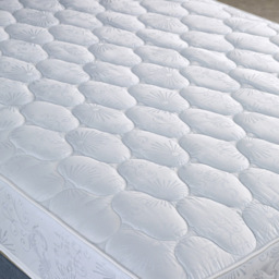 Venice Small Double Coil Sprung Mattress - White - Bedmaster - Wilko - thumbnail 4