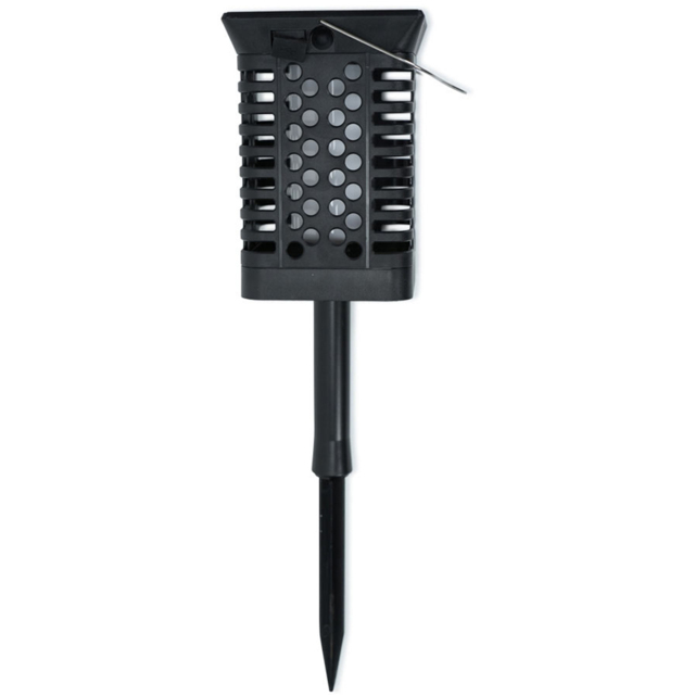 ValueLights Black Solar Outdoor Lantern Stake Light - Size: 73 x 12 x 12cm - Wilko - image 1