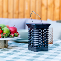 ValueLights Black Solar Outdoor Lantern Stake Light - Size: 73 x 12 x 12cm - Wilko - thumbnail 5
