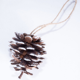 St Helens White Tipped Hanging Pinecone Ornaments 6 Pack - Size: 150 x 55 x 55cm - Wilko - thumbnail 6
