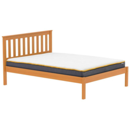 Denver Small Double Pine Wooden Bed - Brown - Birlea - Wilko - thumbnail 4