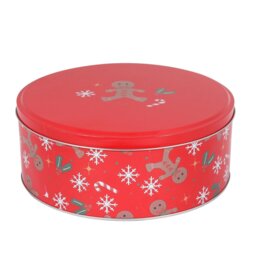 Set of Three Christmas Cake Tins - Size: 25 x 26 x 25cm - Wilko - thumbnail 1