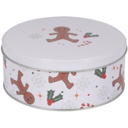 Set of Three Christmas Cake Tins - Size: 25 x 26 x 25cm - Wilko - thumbnail 4