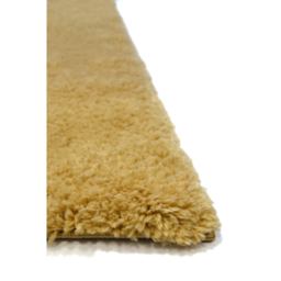 Homemaker Ochre Snug Plain Shaggy Rug 60 x 200cm - Yellow - Wilko - thumbnail 4