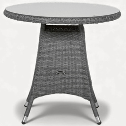 Royalcraft Paris 2 Seater Imperial Bistro Set Grey - Wilko - thumbnail 4