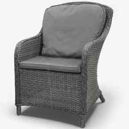 Royalcraft Paris 2 Seater Imperial Bistro Set Grey - Wilko - thumbnail 5