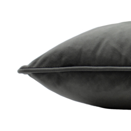 Paoletti Hortus Charcoal Bee Embroidered Cushion - Size: 50 x 50 cm - Grey - Wilko - thumbnail 5