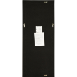 Langley Modern Double Edge Bevelled All Glass Dress Mirror 120 x 50cm - Black - MirrorOutlet - Wilko - thumbnail 5