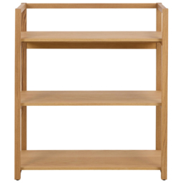 Florence Ludza 3 Shelf Oak Rectangular Bookcase - Brown - Furniture To Go - Wilko - thumbnail 4