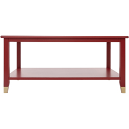 Palazzi Red Coffee Table - Size: 56 x 100 x  45cm - Wilko - thumbnail 4