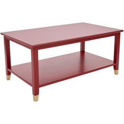 Palazzi Red Coffee Table - Size: 56 x 100 x  45cm - Wilko - thumbnail 5
